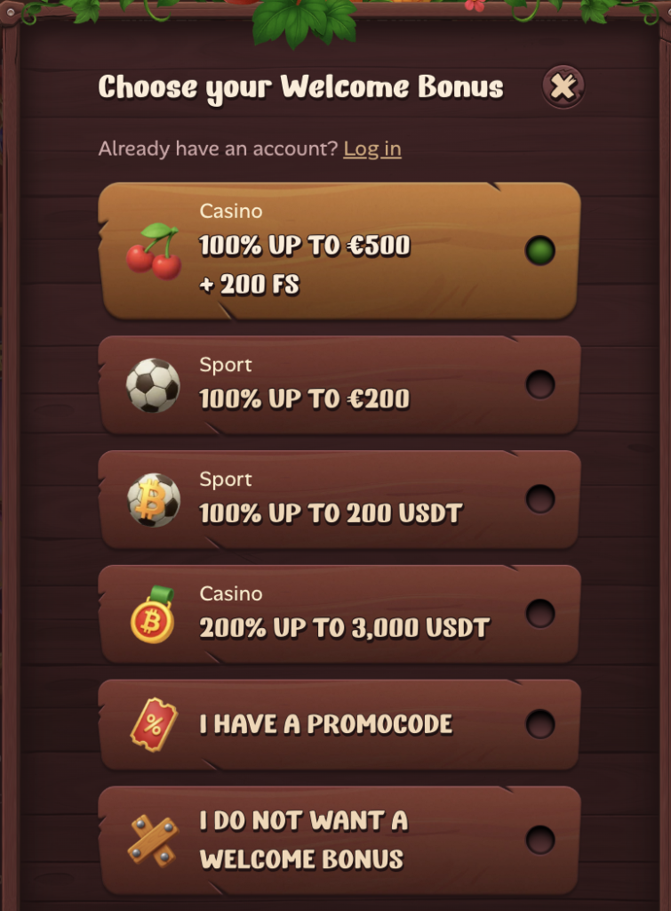 roostino casino welcome bonus
